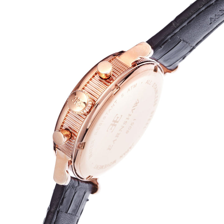 Earnshaw Beaufort Chronograph Timepiece Steel Rose Gold