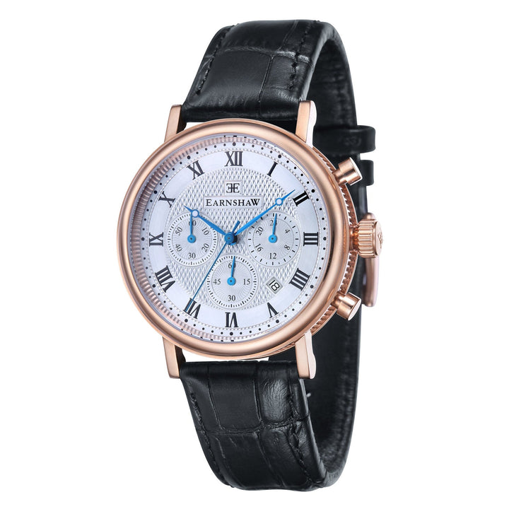Earnshaw Beaufort Chronograph Timepiece Steel Rose Gold