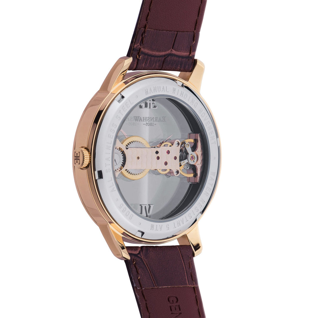 Earnshaw Cornwall Bridge Watches Rose Gold