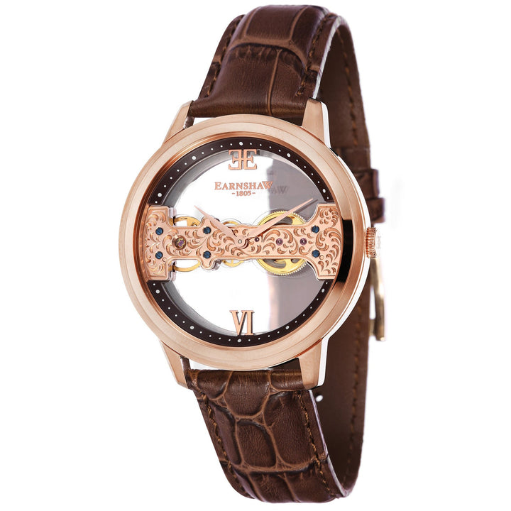 Earnshaw Cornwall Bridge Watches Rose Gold