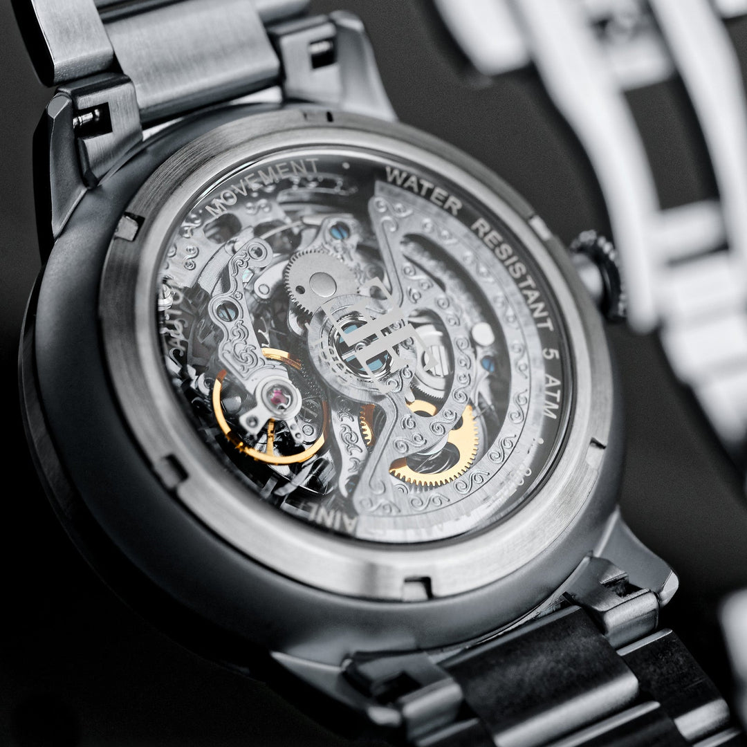 Earnshaw Vancouver Watches Pirate Black