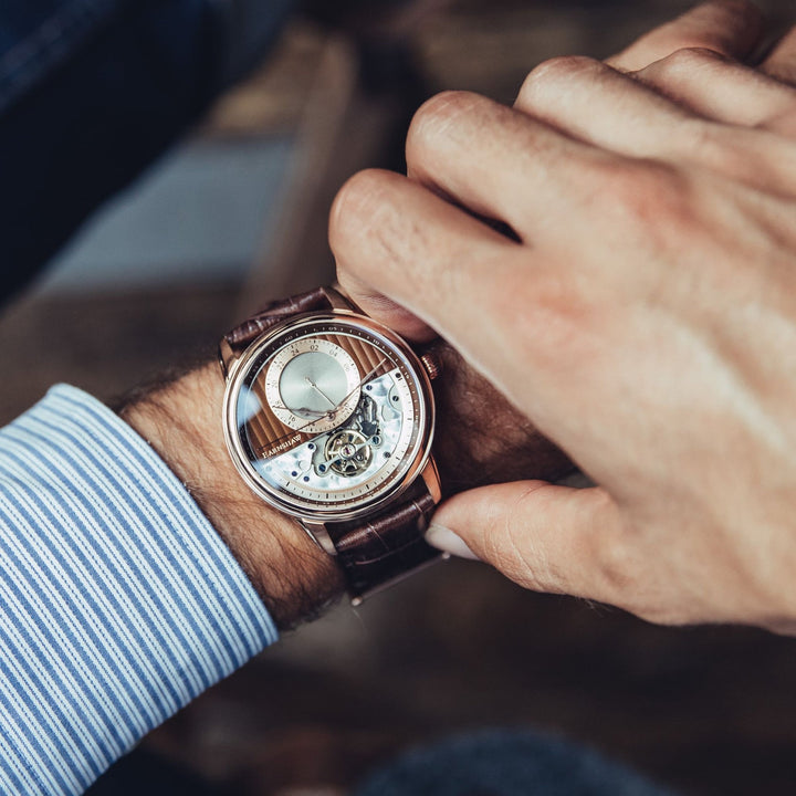 Earnshaw Longitude Regulator Open Heart Regulator Open Heart Brown