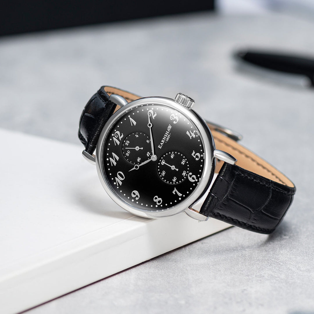 Earnshaw Grand Legacy Multi-Function Black