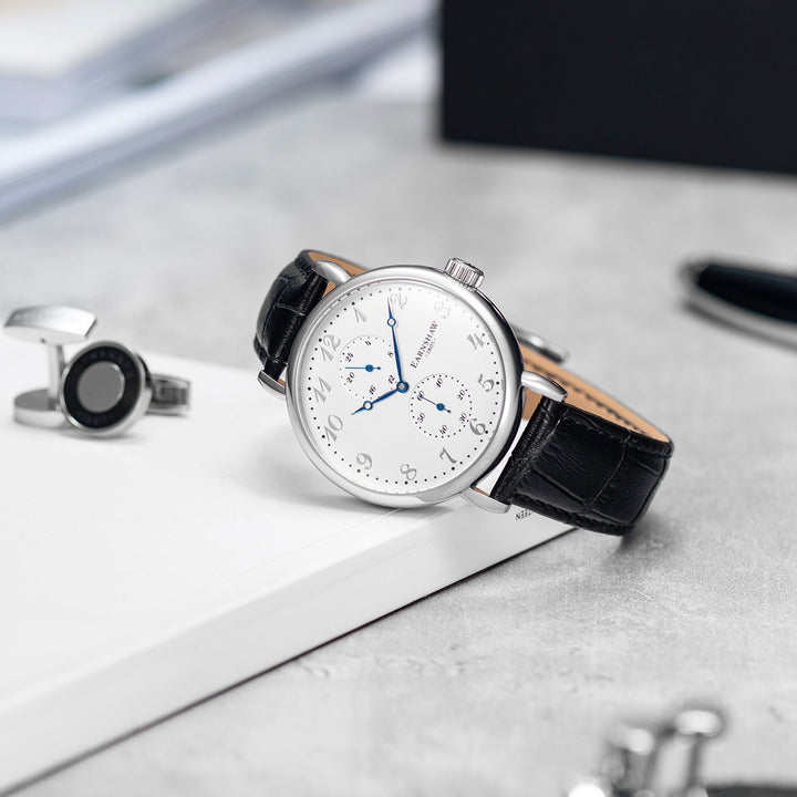 Earnshaw Grand Legacy Multi-Function Silver White