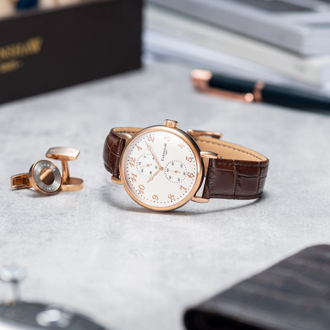Earnshaw Grand Legacy Multi-Function Rose Gold
