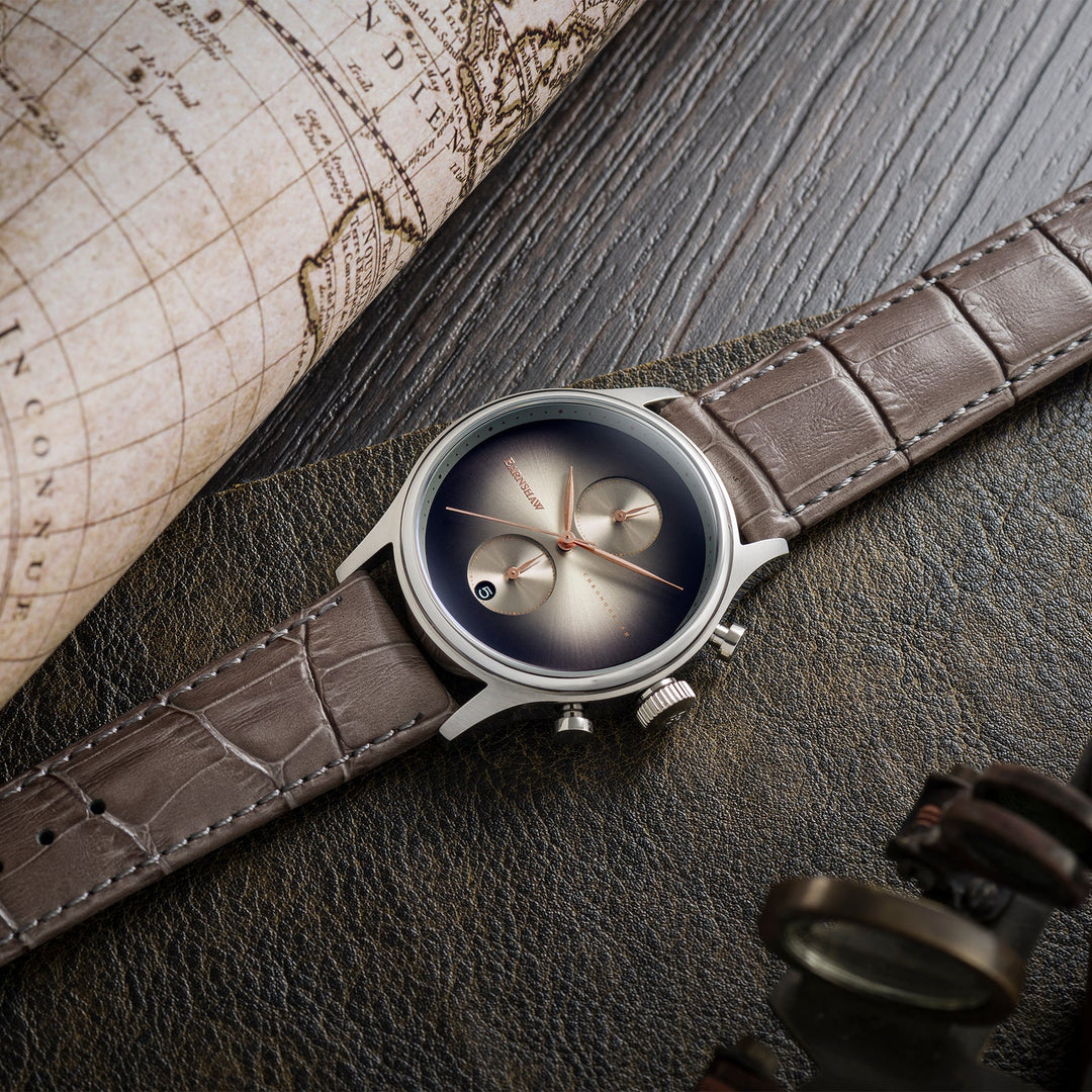 Earnshaw Bauer Fumée Chronograph Dusky Grey