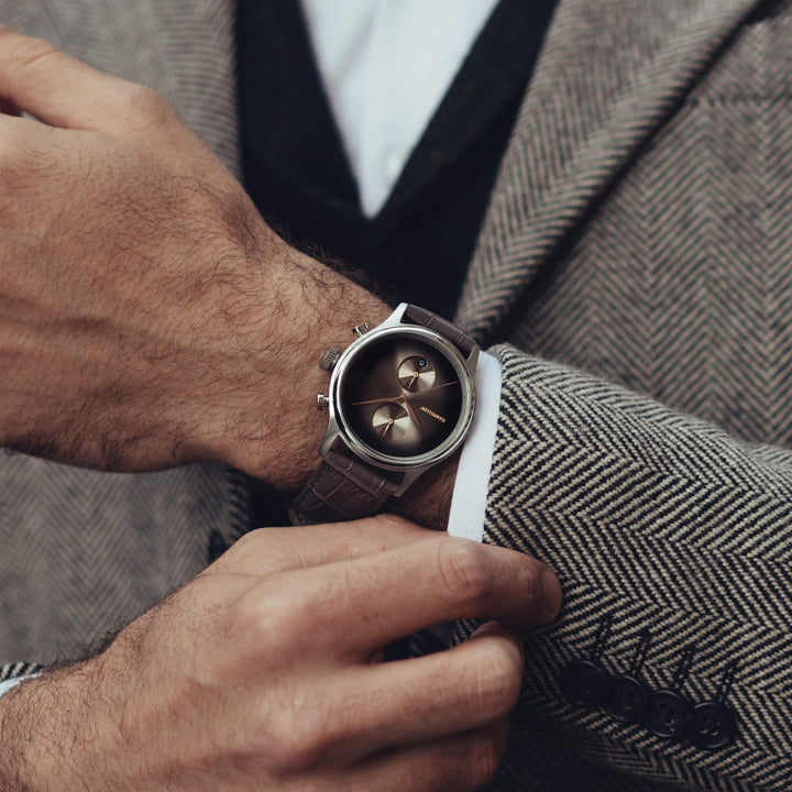 Earnshaw Bauer Fumée Chronograph Dusky Grey