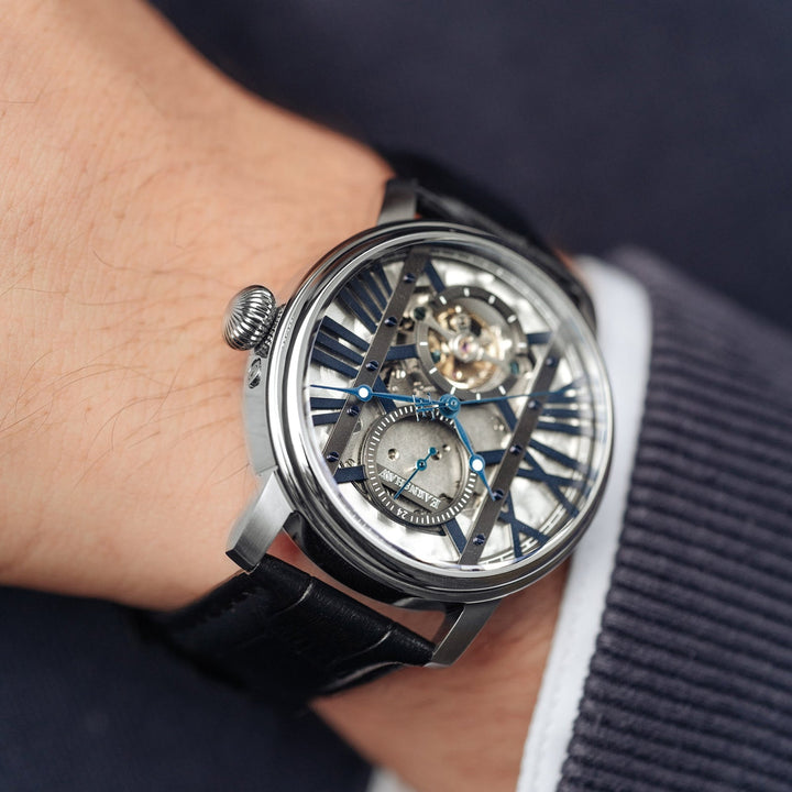 Earnshaw Westminster Brunel Automatic Railroad Silver