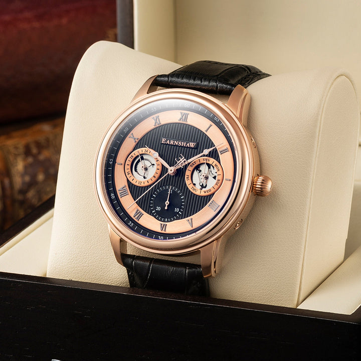 Earnshaw Longitude Watches Sunset Gold