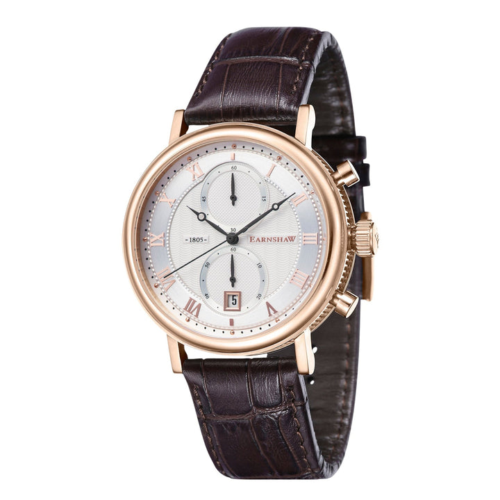 Earnshaw Beaufort Dual Eye Chronograph Classic Rose Gold