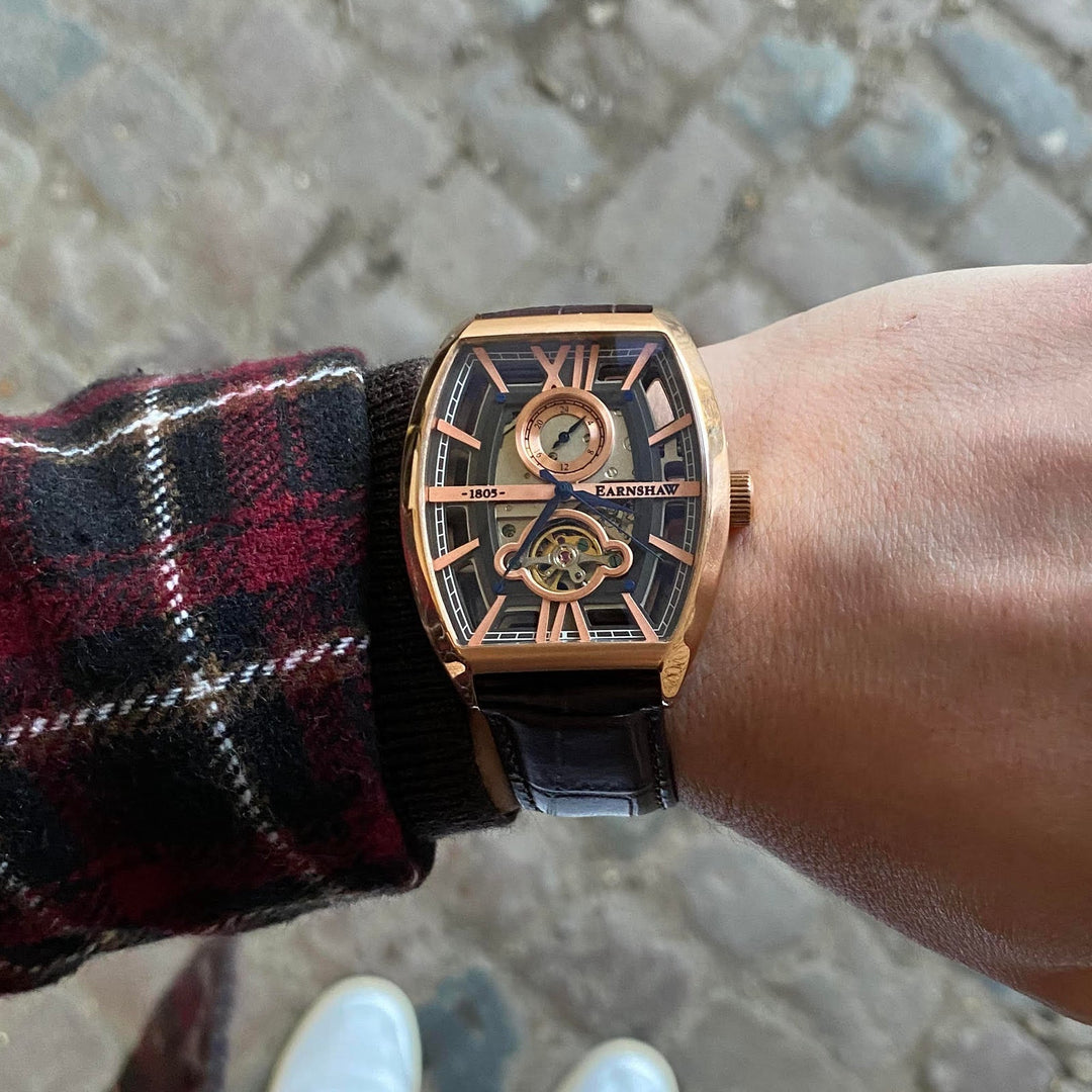 Earnshaw Holborn Boulton Automatic Sienna Brown