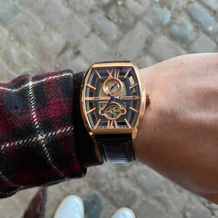 Earnshaw Holborn Boulton Automatic Sienna Brown