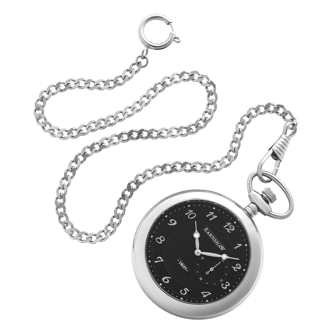 Earnshaw Grand Legacy Pocket Watch Watches Black