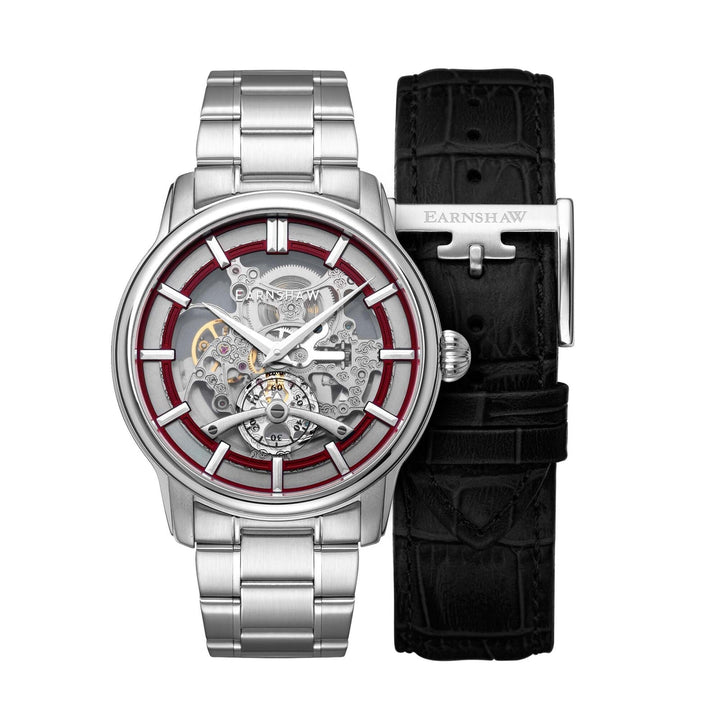 Earnshaw Longitude Whiston Automatic Limited Edition Radiant Red