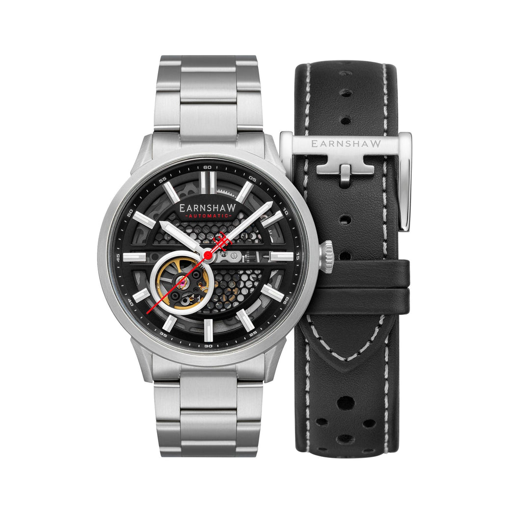 Earnshaw Ventus Skeleton Silvery Black