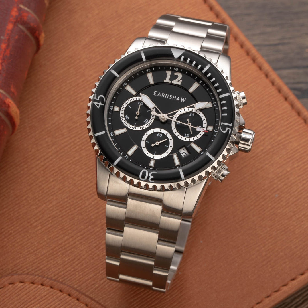 Earnshaw Duncan Chronograph Classic Black