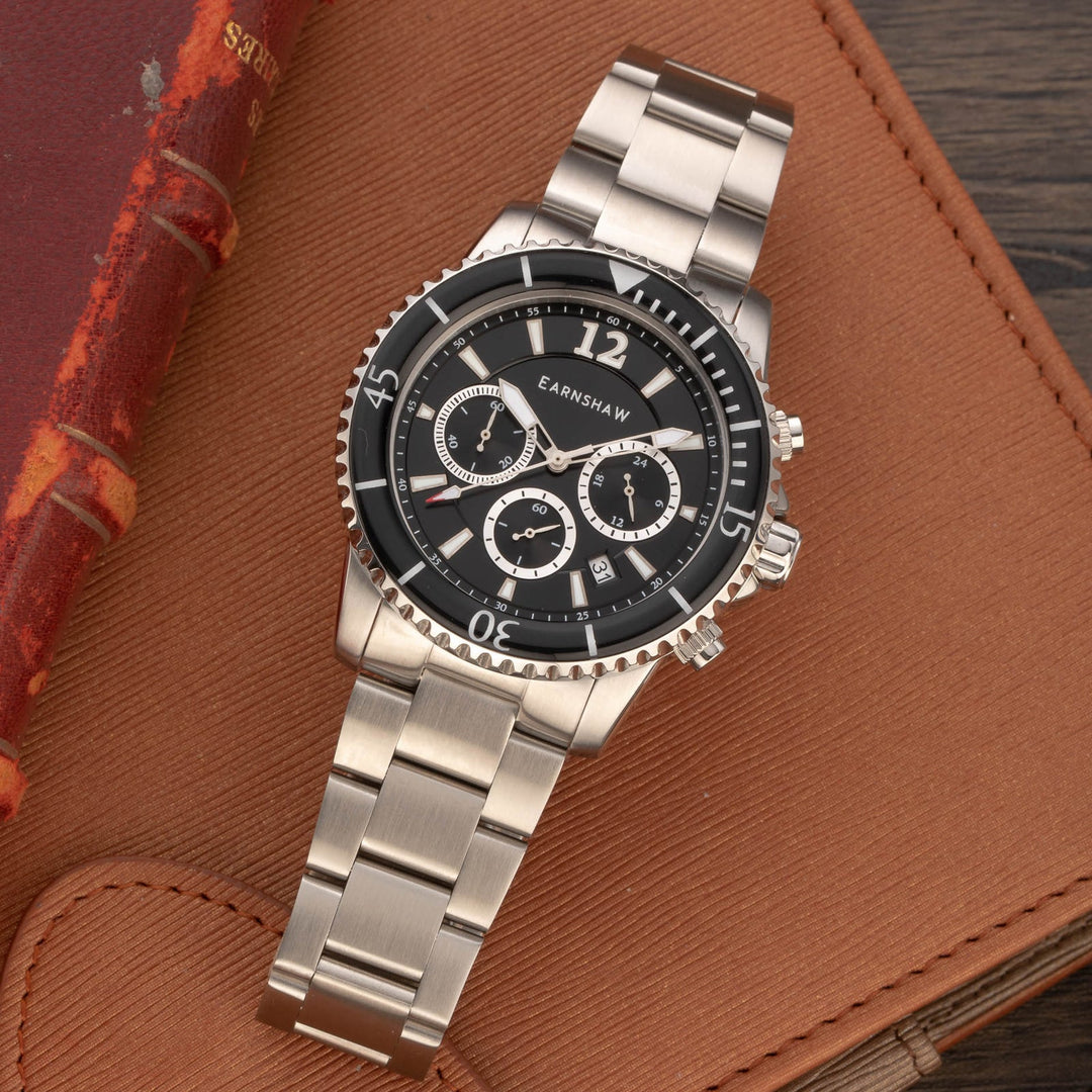 Earnshaw Duncan Chronograph Classic Black
