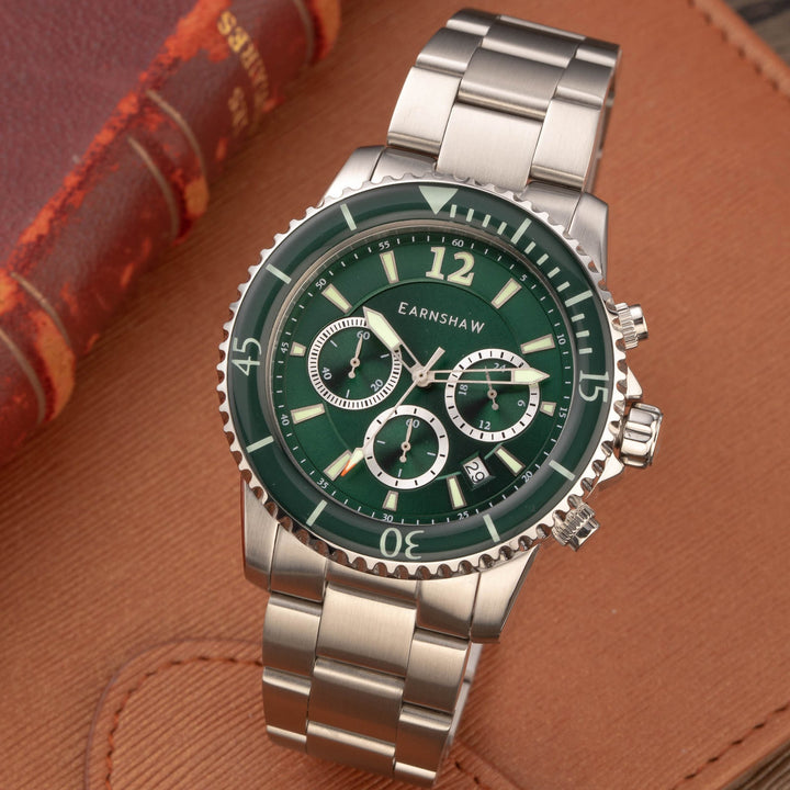 Earnshaw Duncan Chronograph Sage Green