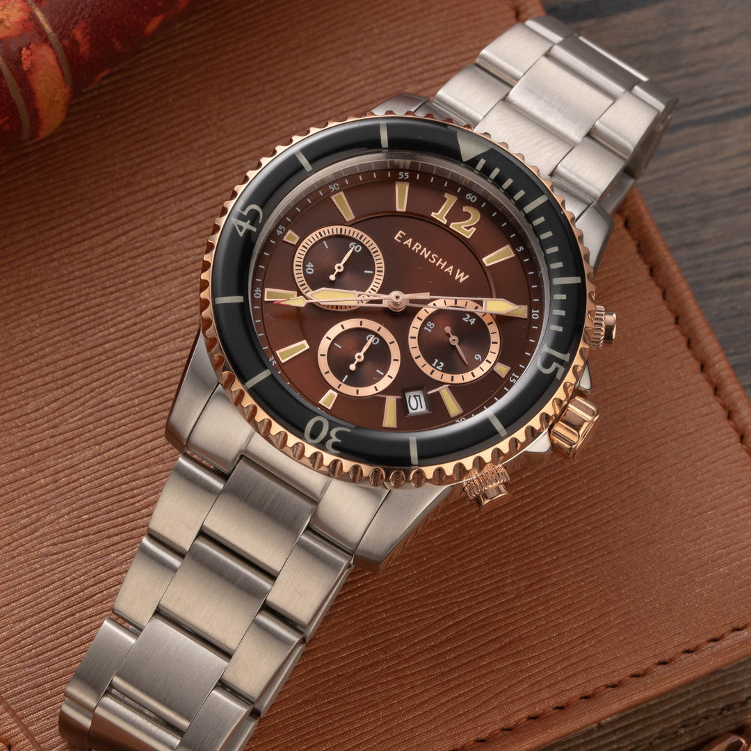 Earnshaw Duncan Chronograph Caramel
