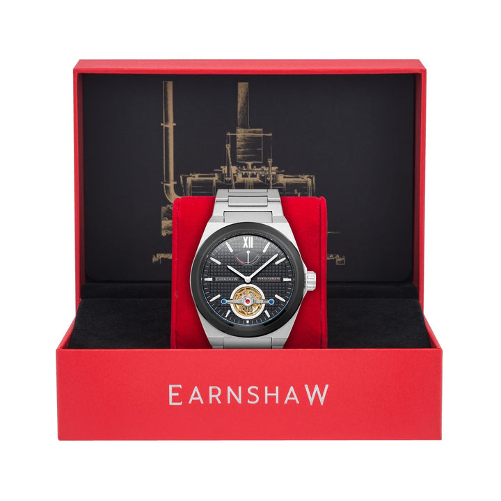 Earnshaw Blenkinsop Power Reserve Inky Grid