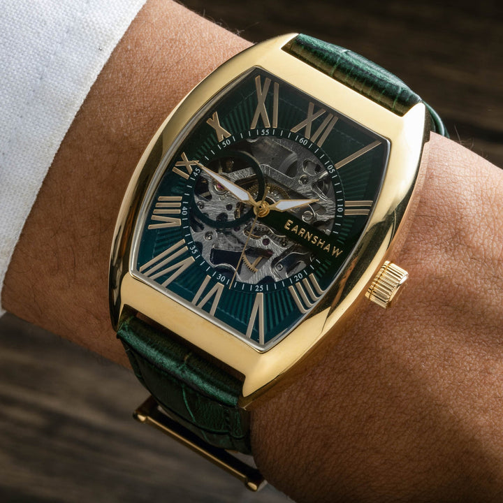 Earnshaw Beauchamp Skeleton Automatic Formal Green