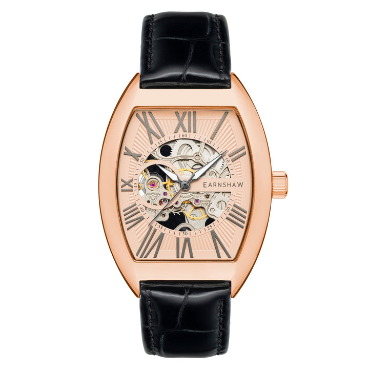 Earnshaw Beauchamp Skeleton Automatic Copper Rose