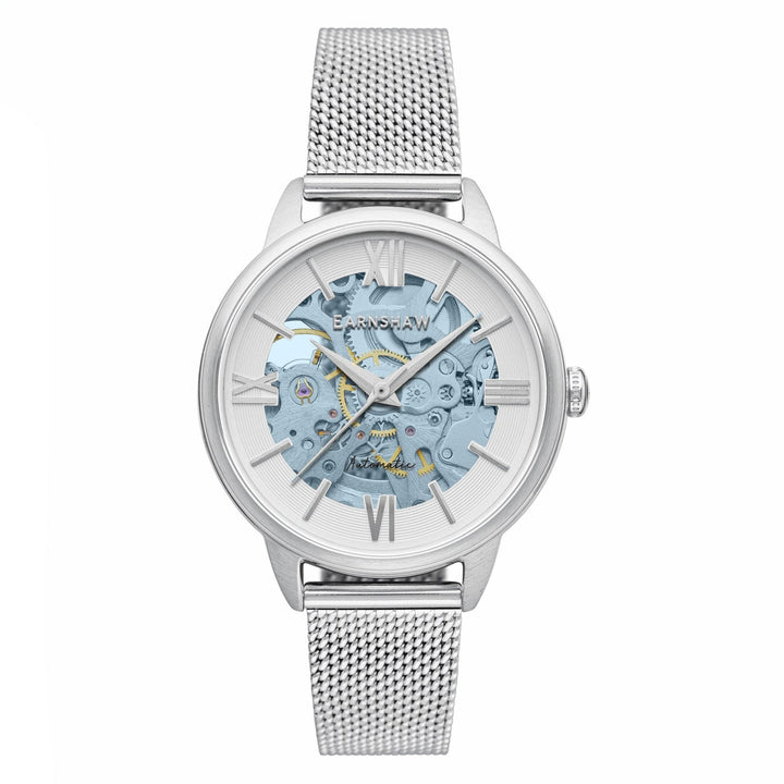 Earnshaw Anning Automatic Skeleton Powder Blue