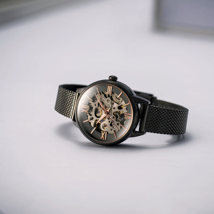 Earnshaw Anning Automatic Skeleton Grey