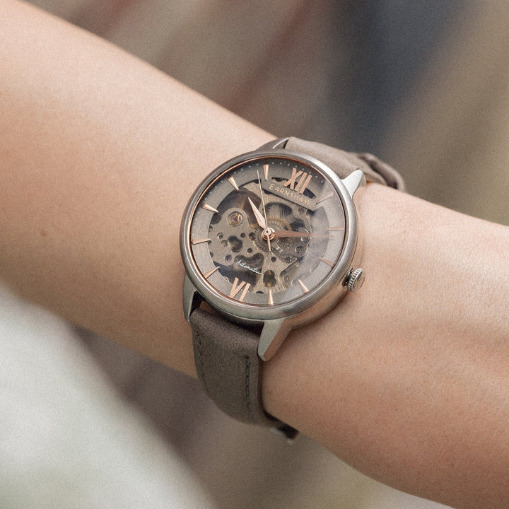 Earnshaw Anning Automatic Skeleton Swan Cloud