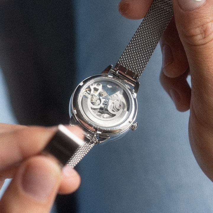 Earnshaw Anning Diamond Automatic Skeleton Mist