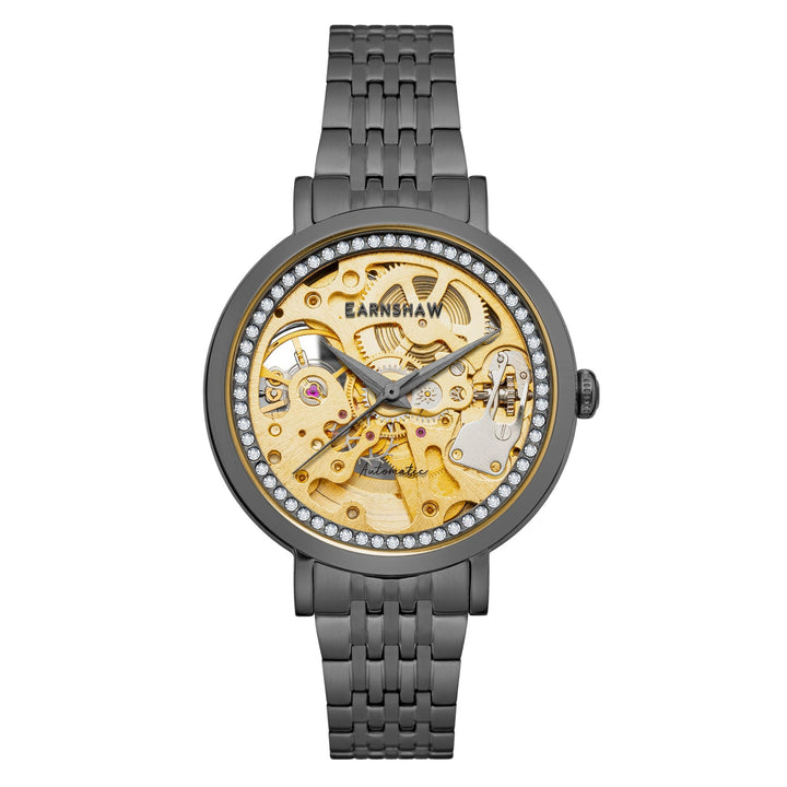 Earnshaw Nightingale Automatic Skeleton Midnight Gold
