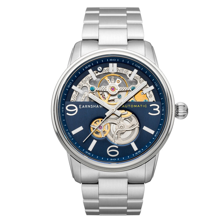 Earnshaw Carlyle Skeleton Automatic Reef Blue