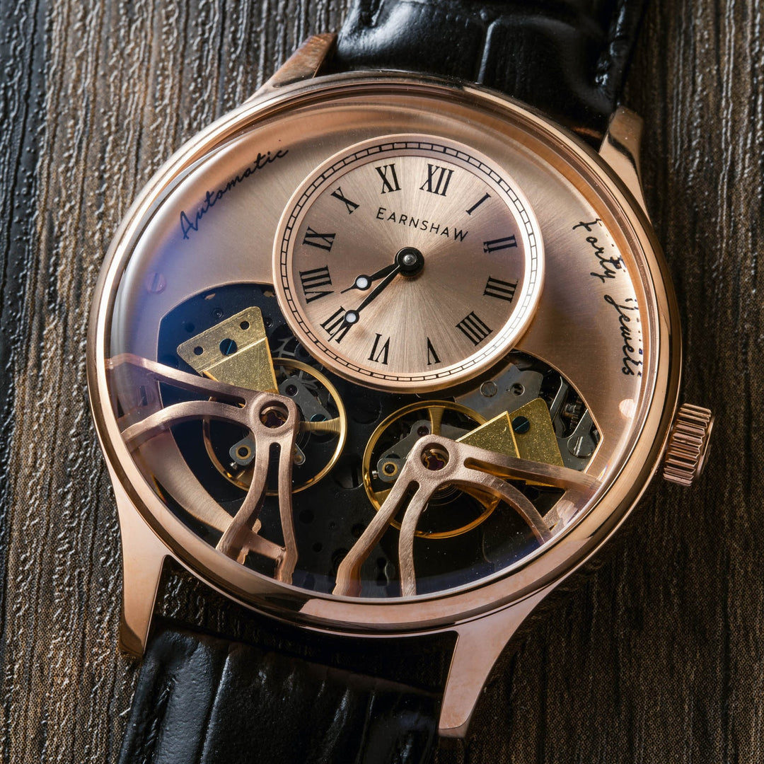 Earnshaw Faraday Double Barrel Automatic Morning Rose
