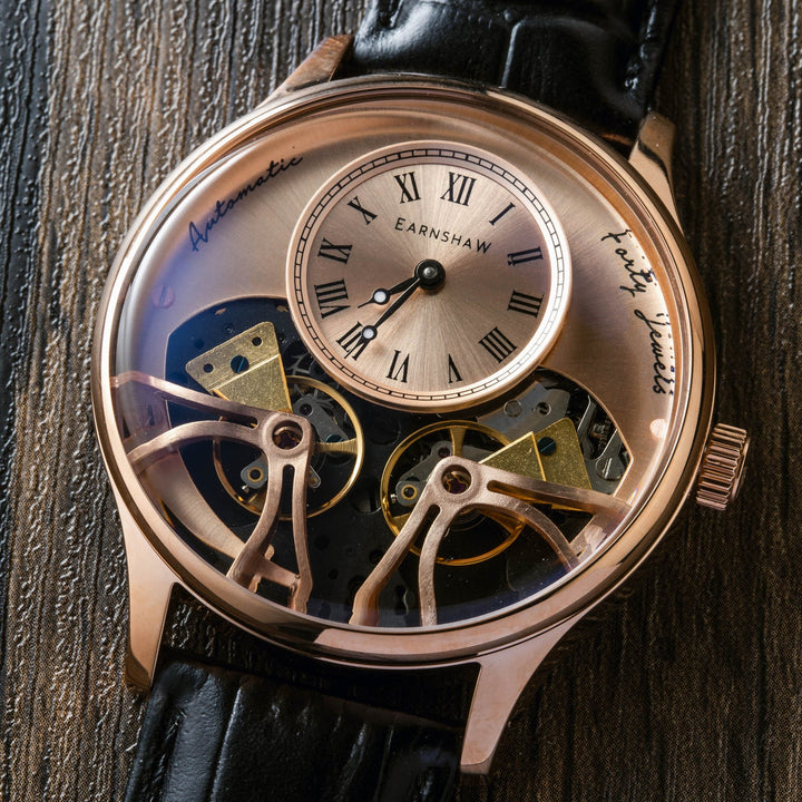 Earnshaw Faraday Double Barrel Automatic Morning Rose