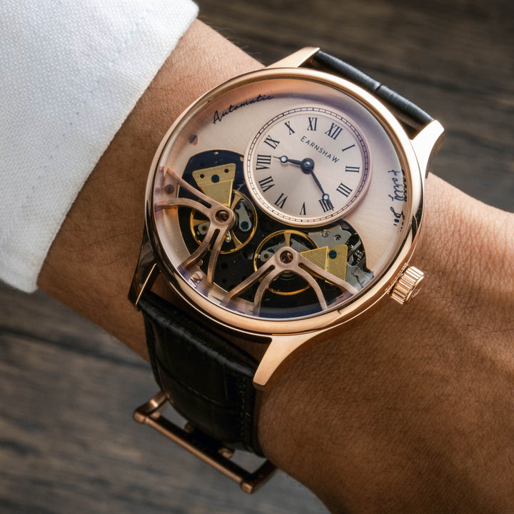 Earnshaw Faraday Double Barrel Automatic Morning Rose