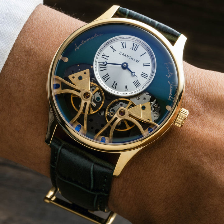 Earnshaw Faraday Double Barrel Automatic Irish Green