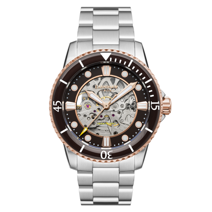Earnshaw Pole Skeleton Automatic Honey Black