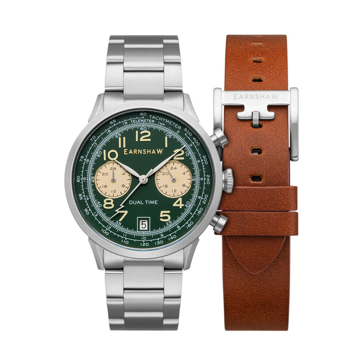 Earnshaw Ampere Dual Time Multifunction Basil