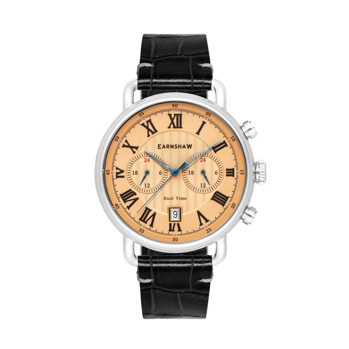 Earnshaw Investigator Dual Time Multi-Function Copper