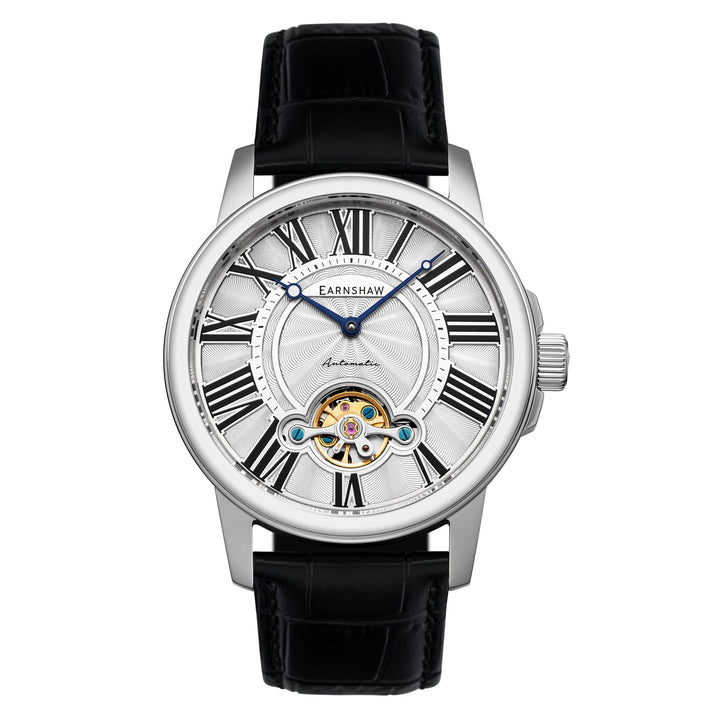 Earnshaw Marylebone Open Heart Automatic Silver White