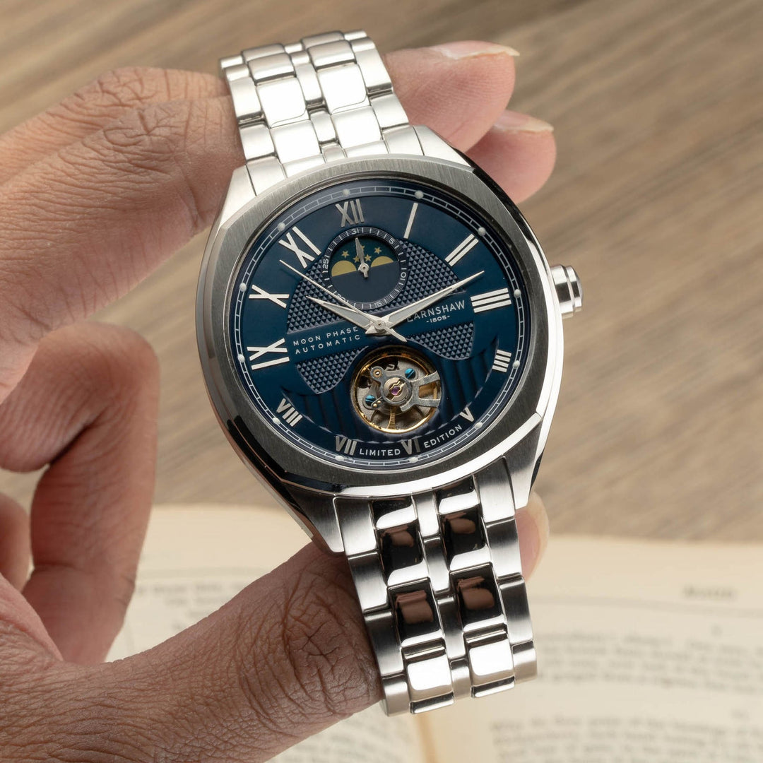 Earnshaw Peel Mechanical Automatic Midnight Blue