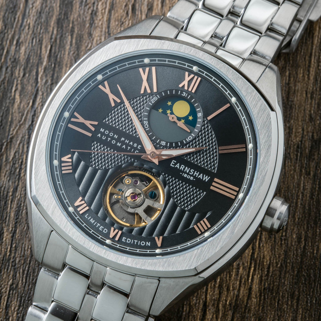 Earnshaw Peel Mechanical Automatic Slate Grey