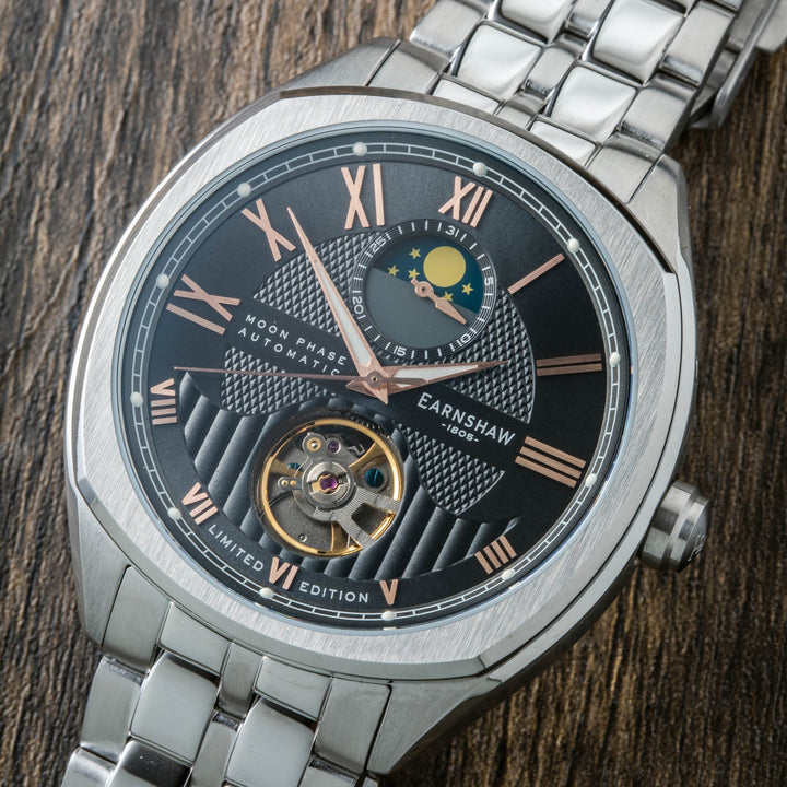 Earnshaw Peel Mechanical Automatic Slate Grey