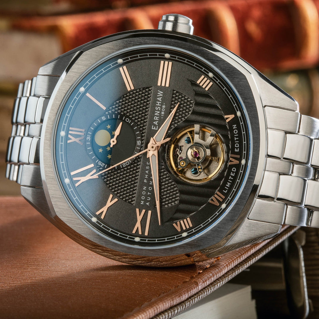 Earnshaw Peel Mechanical Automatic Slate Grey