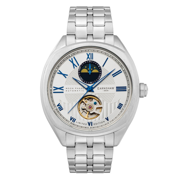 Earnshaw Peel Mechanical Automatic Silver Sky