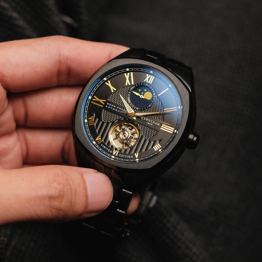 Earnshaw Peel Mechanical Automatic Noire