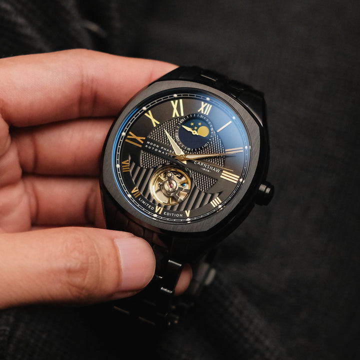 Earnshaw Peel Mechanical Automatic Noire