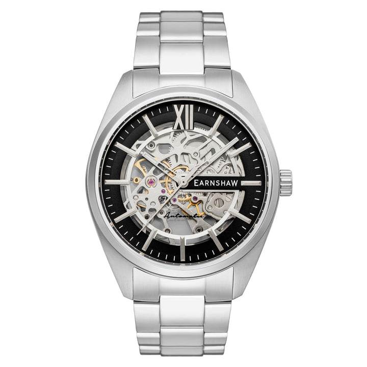 Earnshaw Smeaton Limited Edition Skeleton Automatic Black