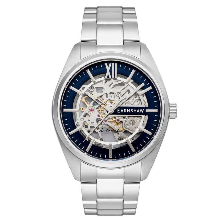 Earnshaw Smeaton Limited Edition Skeleton Automatic Cobalt Blue