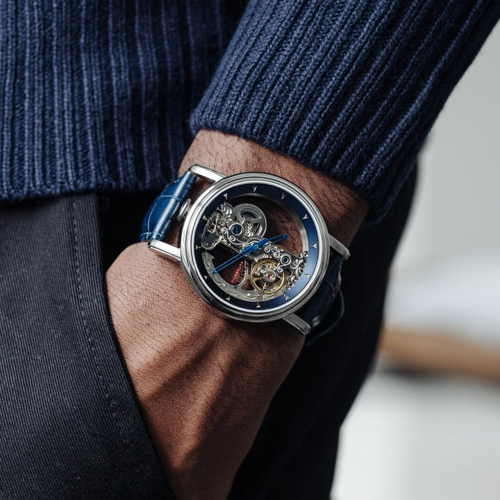 Earnshaw Fowler Bridge Automatic Blue